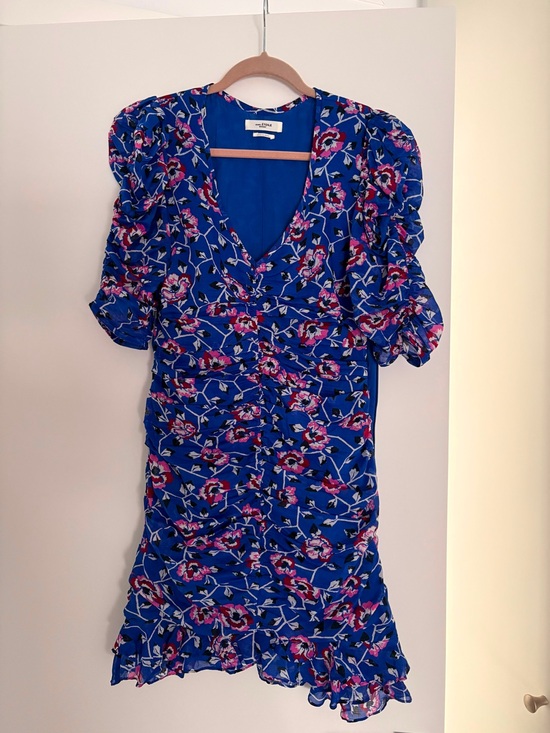 Isabel Marant Dresses & Skirts - Isabel marant blue floral dress size 4